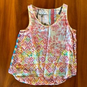 Johnny Was Reversible Tank SZ S